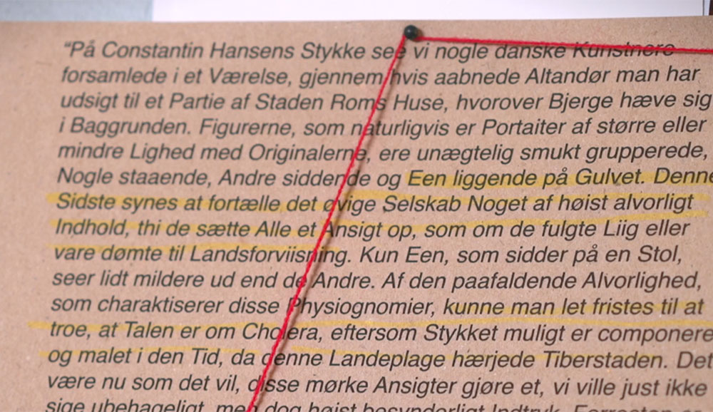 Constantin Hansen Et selskab af danske kunstnere i Rom. (1837)